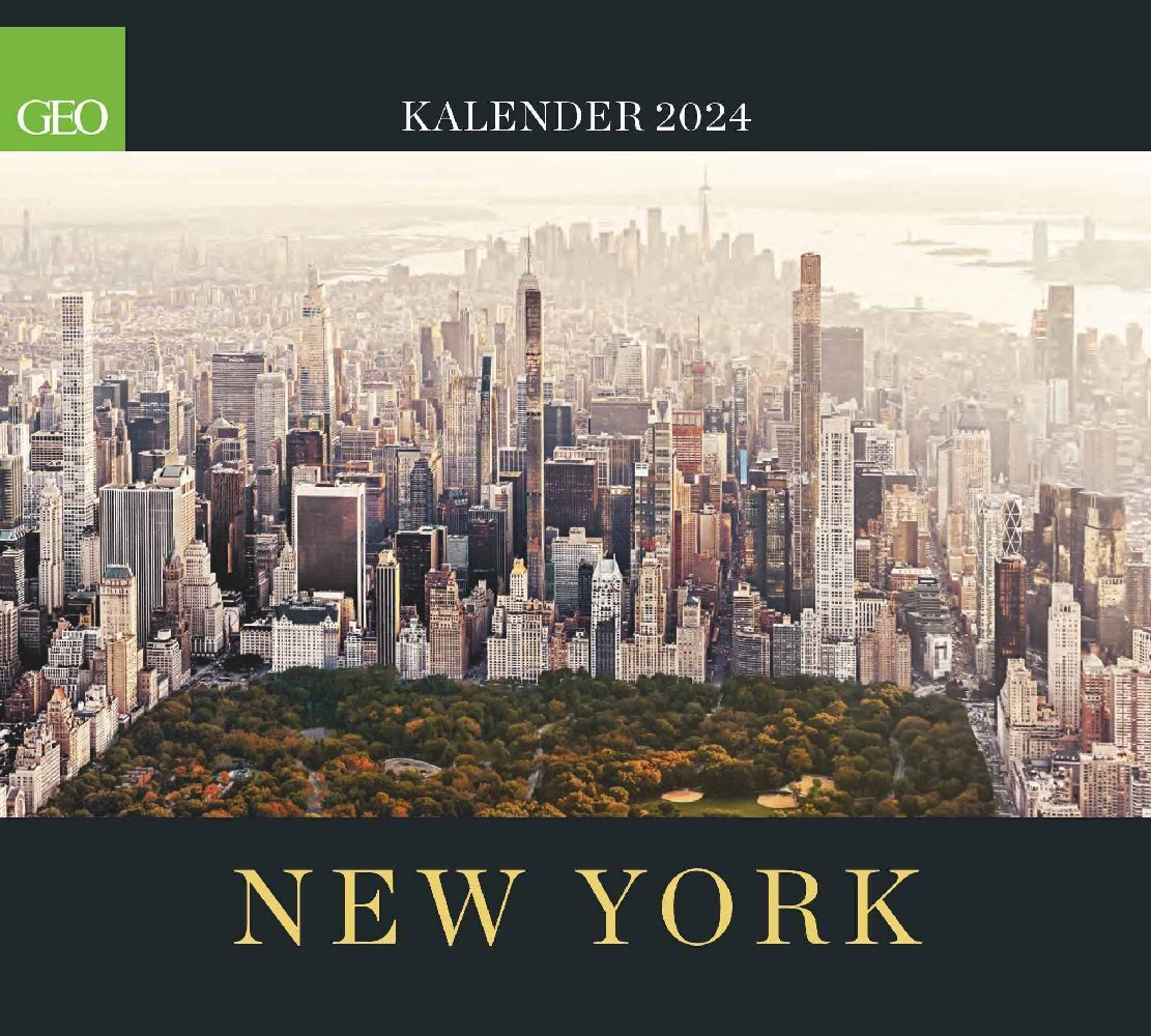 Cover: 4002725988492 | GEO: New York 2024 - Wand-Kalender - Reise-Kalender -...