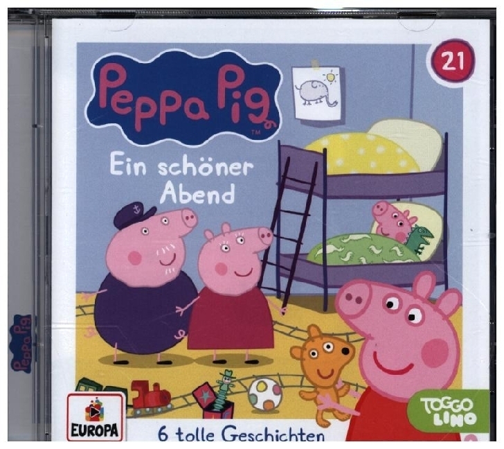 Cover: 194398858920 | Peppa Pig Hörspiel 21: Ein schöner Abend | Audio-CD | 1 CD | Deutsch