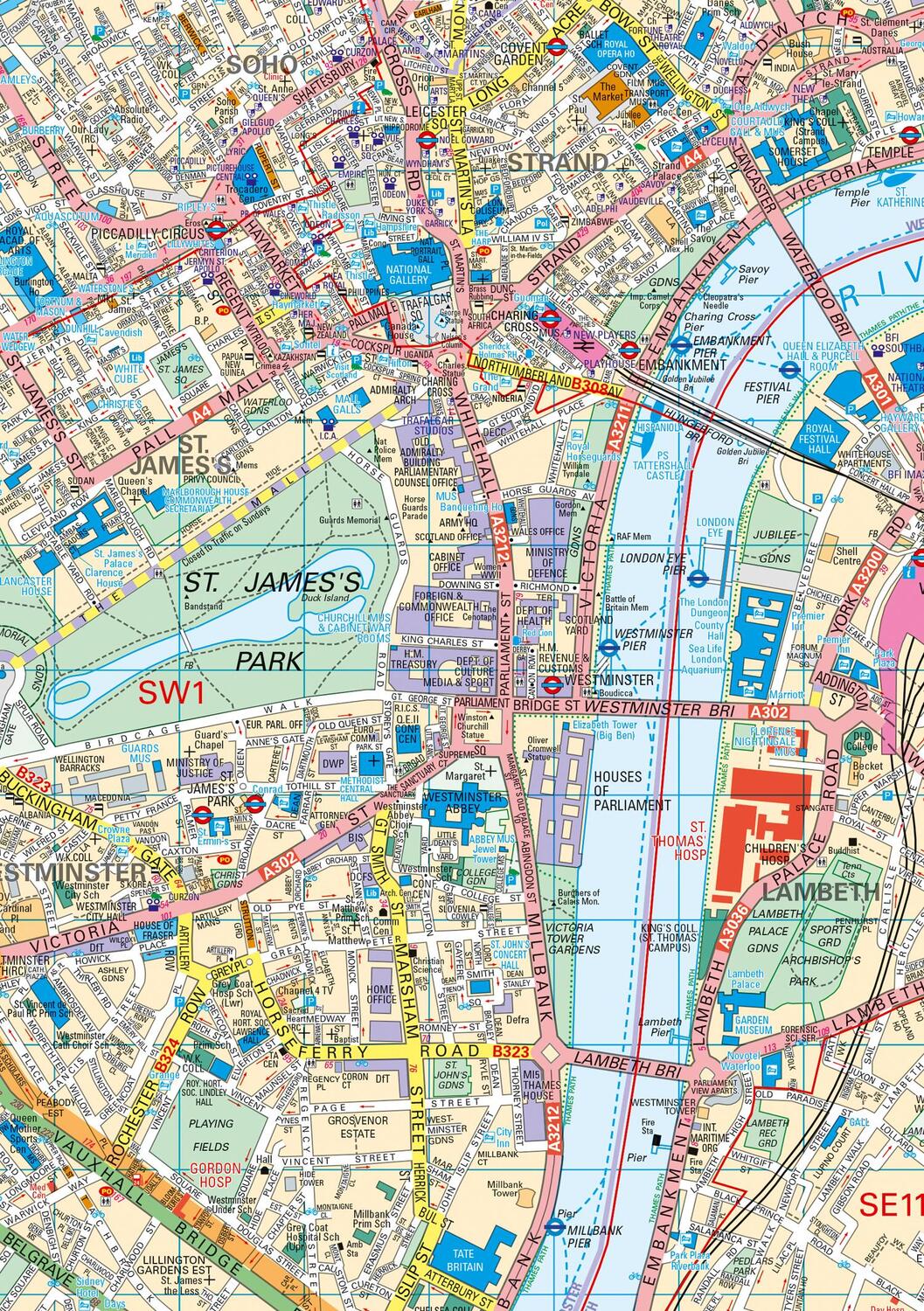 Bild: 9780008370015 | London Pocket Map | The Perfect Way to Explore London | Collins Maps