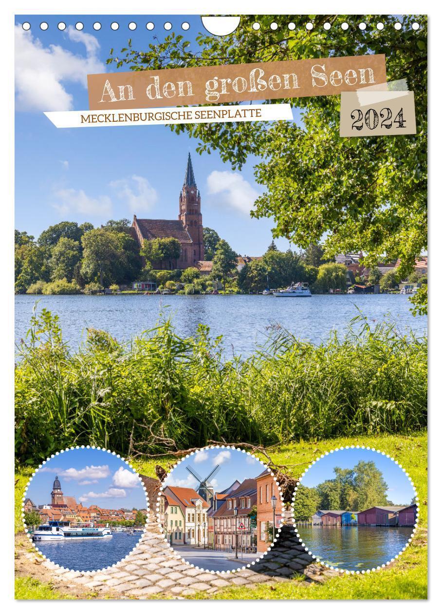 Cover: 9783675777576 | An den großen Seen der Mecklenburgischen Seenplatte (Wandkalender...