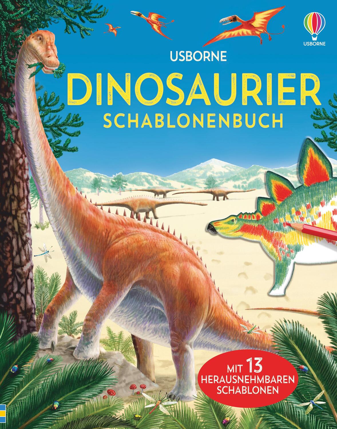 Cover: 9781789415292 | Dinosaurier Schablonenbuch | Alice Pearcey | Buch | Deutsch | 2021