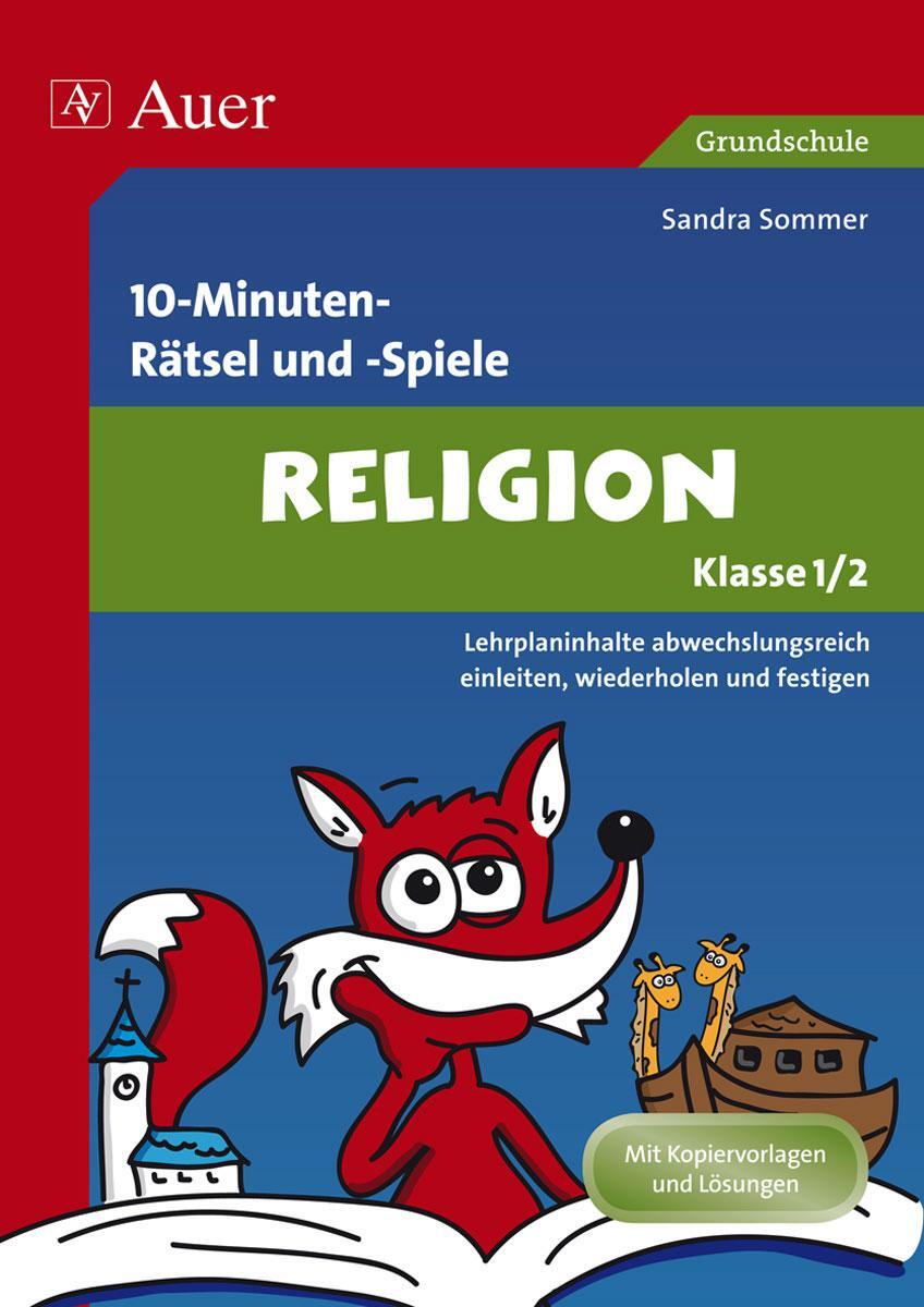 Cover: 9783403067061 | 10-Minuten- Rätsel und -Spiele Spielerischer Lernspaß Religion...