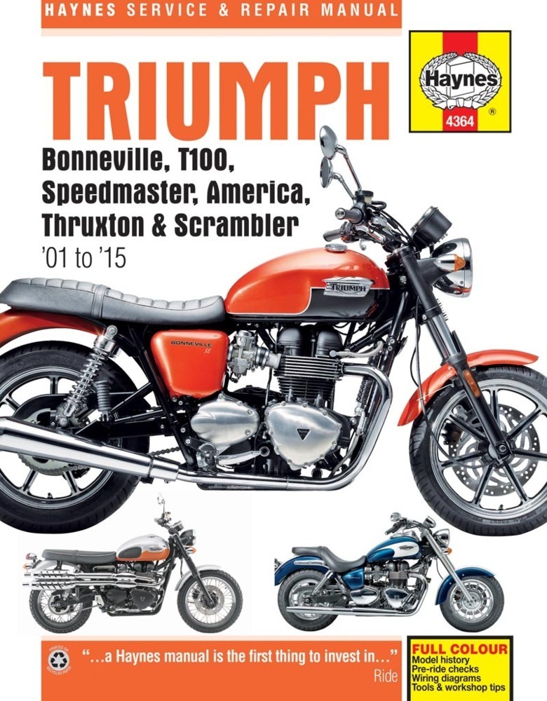 Cover: 9781785210365 | Triumph Bonneville, T100, Speedmaster, America, Thruxton &...