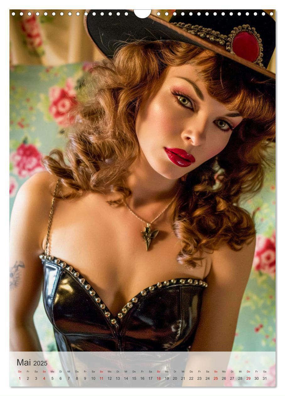 Bild: 9783457203491 | Retro PinUp Girls (Wandkalender 2025 DIN A3 hoch), CALVENDO...