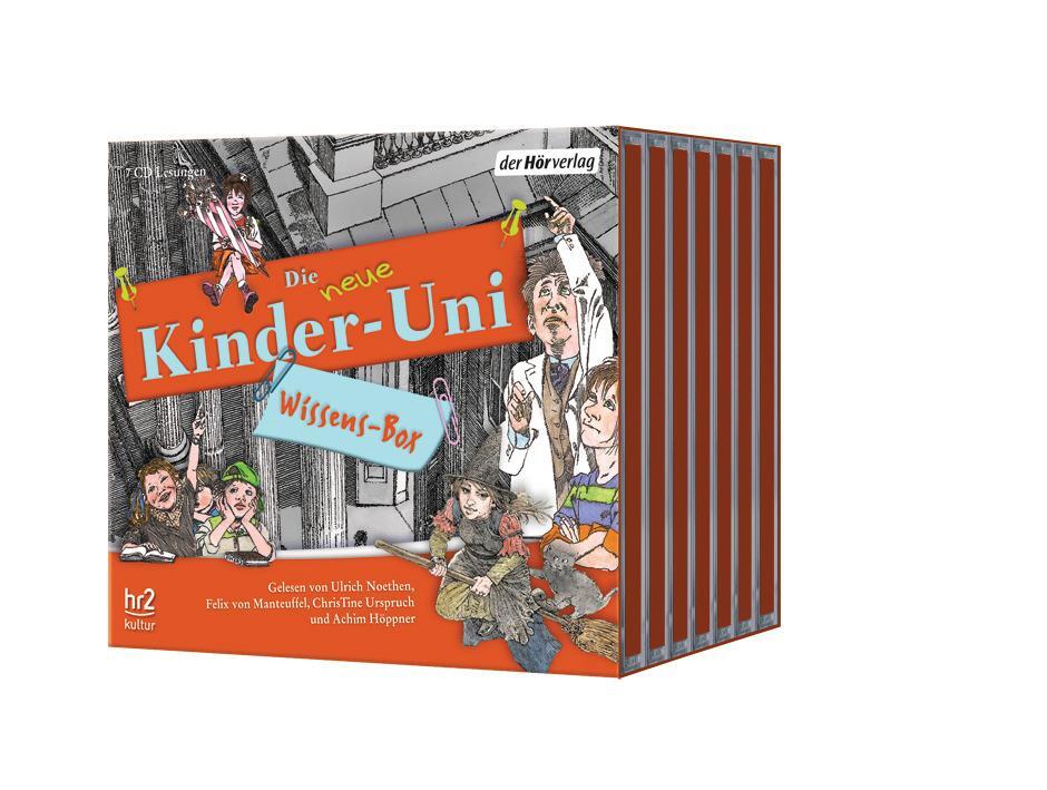 Cover: 9783867178983 | Die NEUE Kinder-Uni Wissens-Box | Volker Ufertinger (u. a.) | Audio-CD