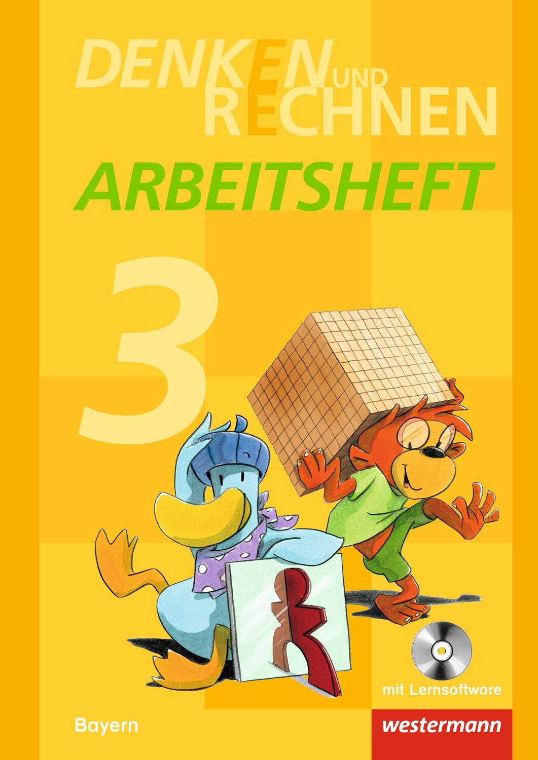 Cover: 9783141210323 | Denken und Rechnen 3. Arbeitsheft mit CD-ROM. Grundschulen. Bayern