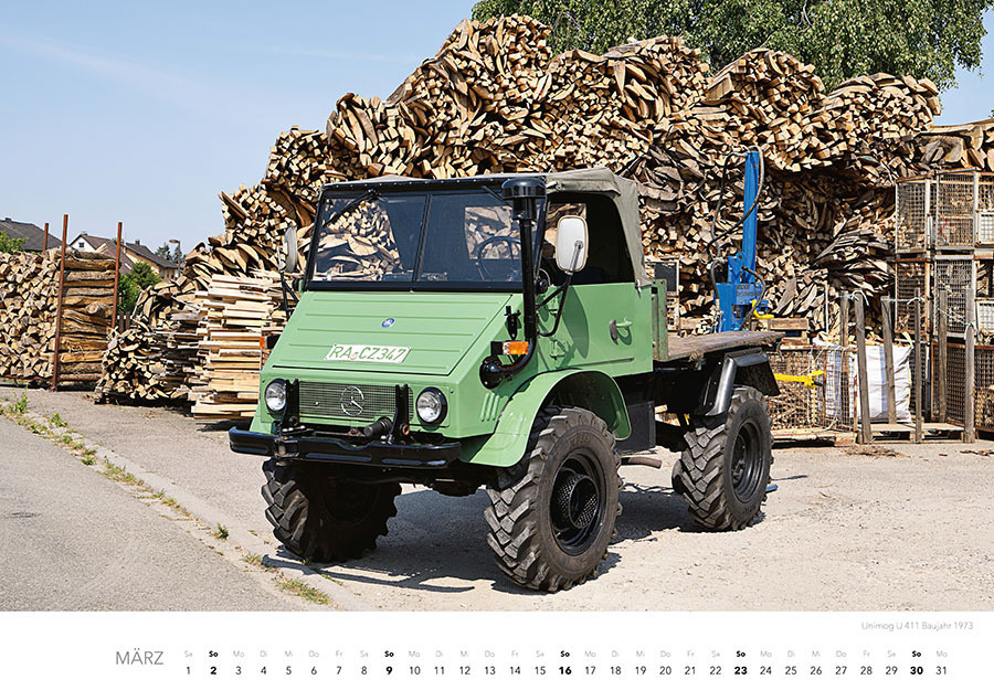 Bild: 9783966648363 | Unimog Klassiker Kalender 2025 | 12 perfekt restaurierte Unimogs