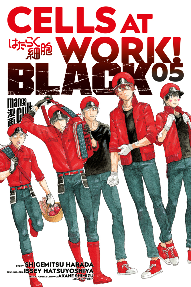 Cover: 9783964333230 | Cells at Work! BLACK. Bd.5 | Shigemitsu Harada (u. a.) | Taschenbuch