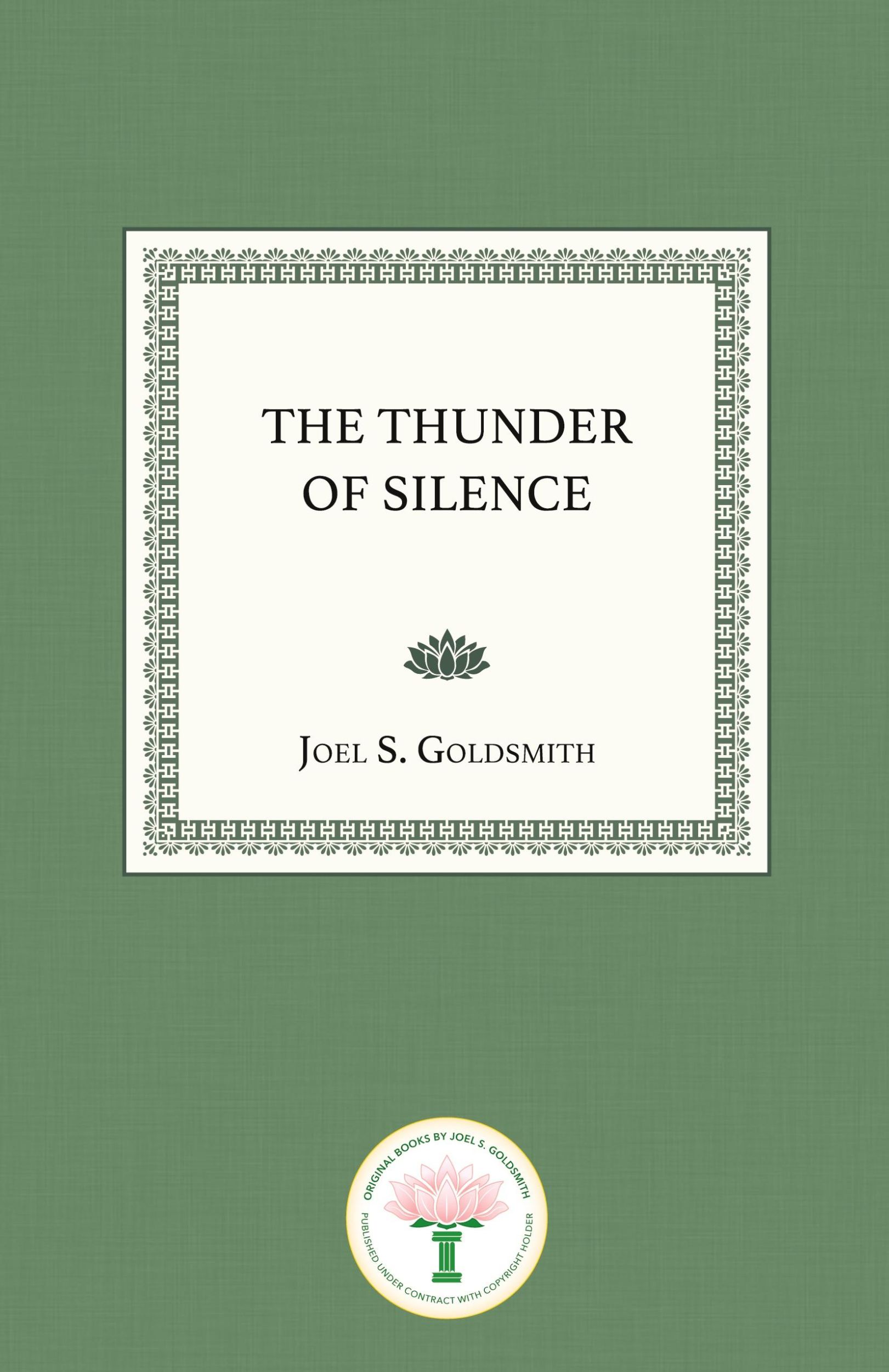 Cover: 9781939542694 | The Thunder of Silence | Joel S. Goldsmith | Taschenbuch | Englisch