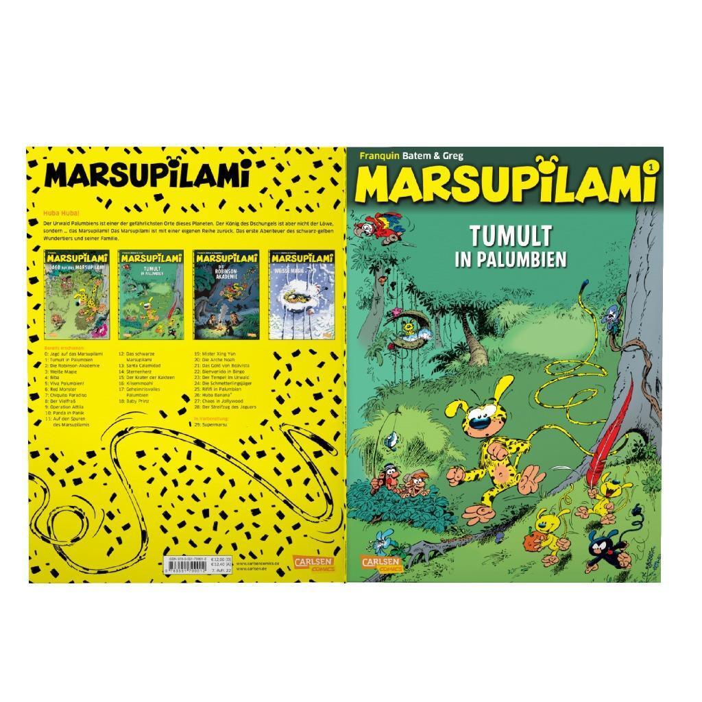 Bild: 9783551799012 | Marsupilami 01: Tumult in Palumbien | André Franquin (u. a.) | Buch