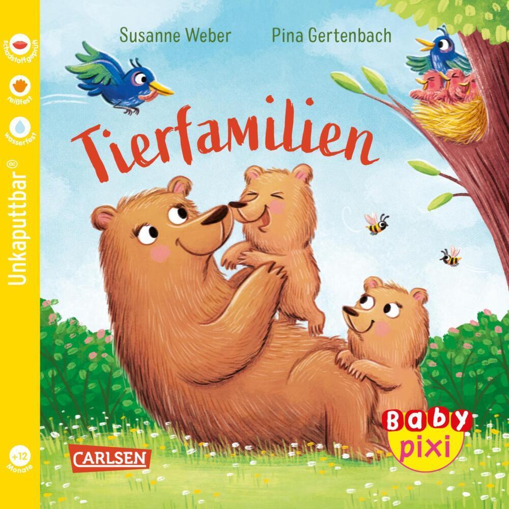 Cover: 9783551062451 | Baby Pixi (unkaputtbar) 128: Tierfamilien | Susanne Weber | Buch