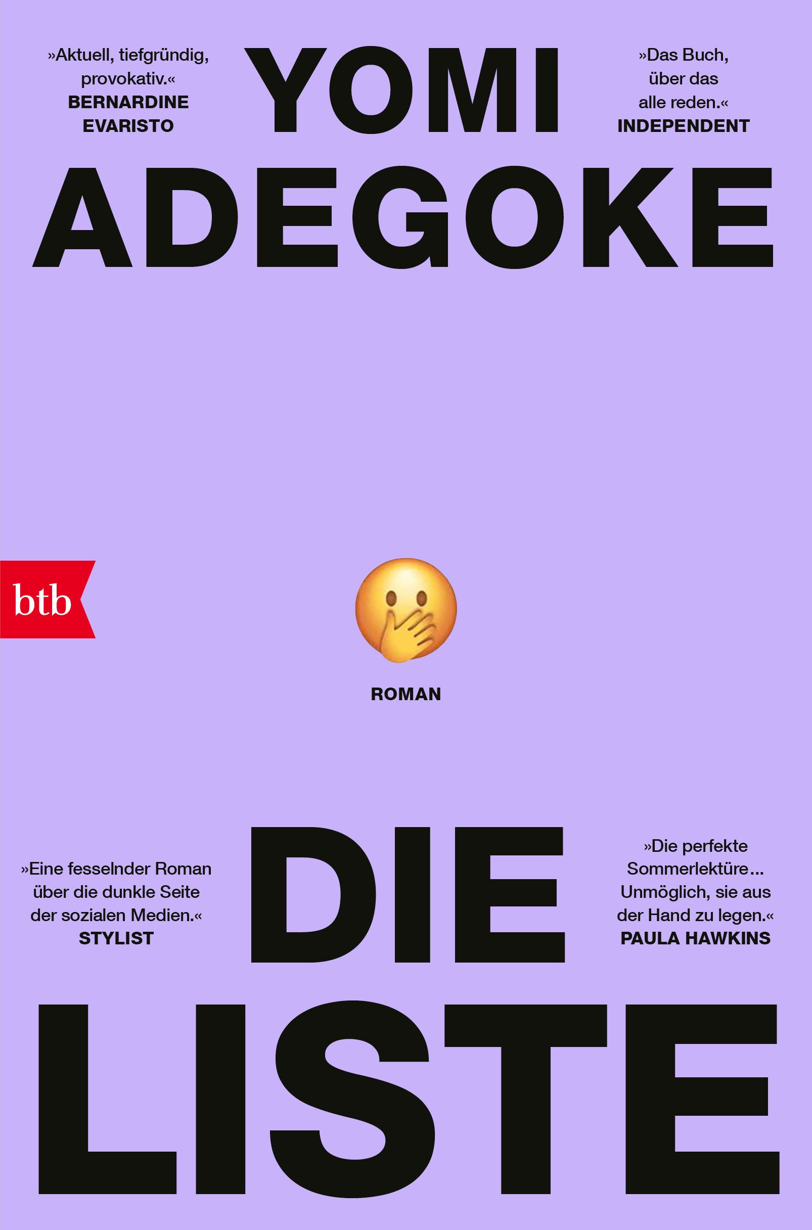 Cover: 9783442774609 | Die Liste | Roman | Yomi Adegoke | Taschenbuch | 448 S. | Deutsch