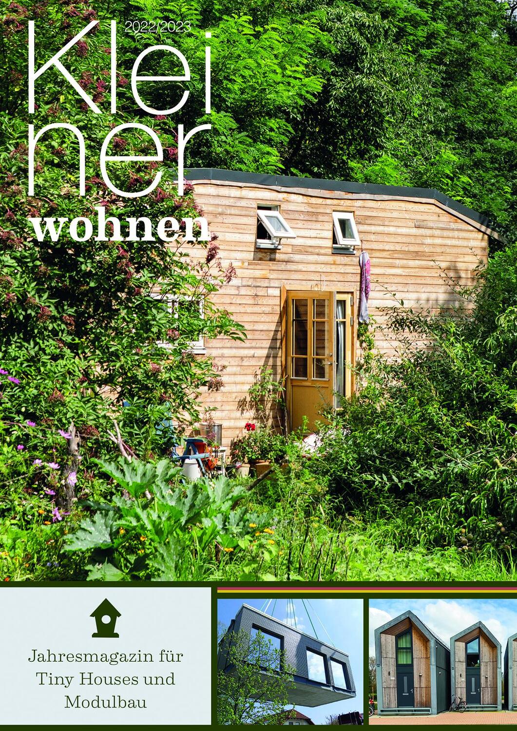 Cover: 9783944549415 | Kleiner Wohnen 2022/2023 | Magazin für Tiny Houses und Modulbauten