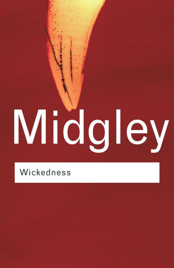 Cover: 9780415253987 | Wickedness | A Philosophical Essay | Mary Midgley (u. a.) | Buch