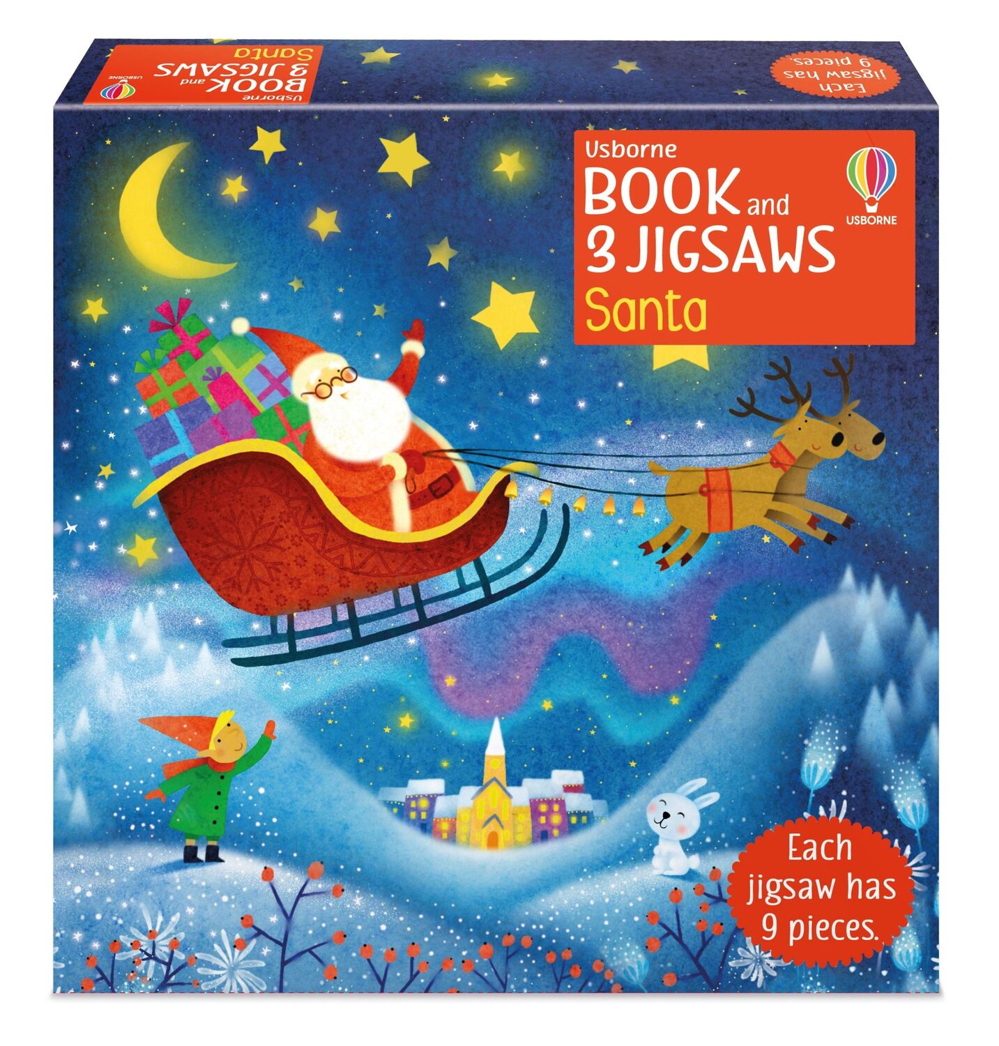 Cover: 9781474995771 | Usborne Book and 3 Jigsaws: Santa | Sam Taplin | Buch | Englisch