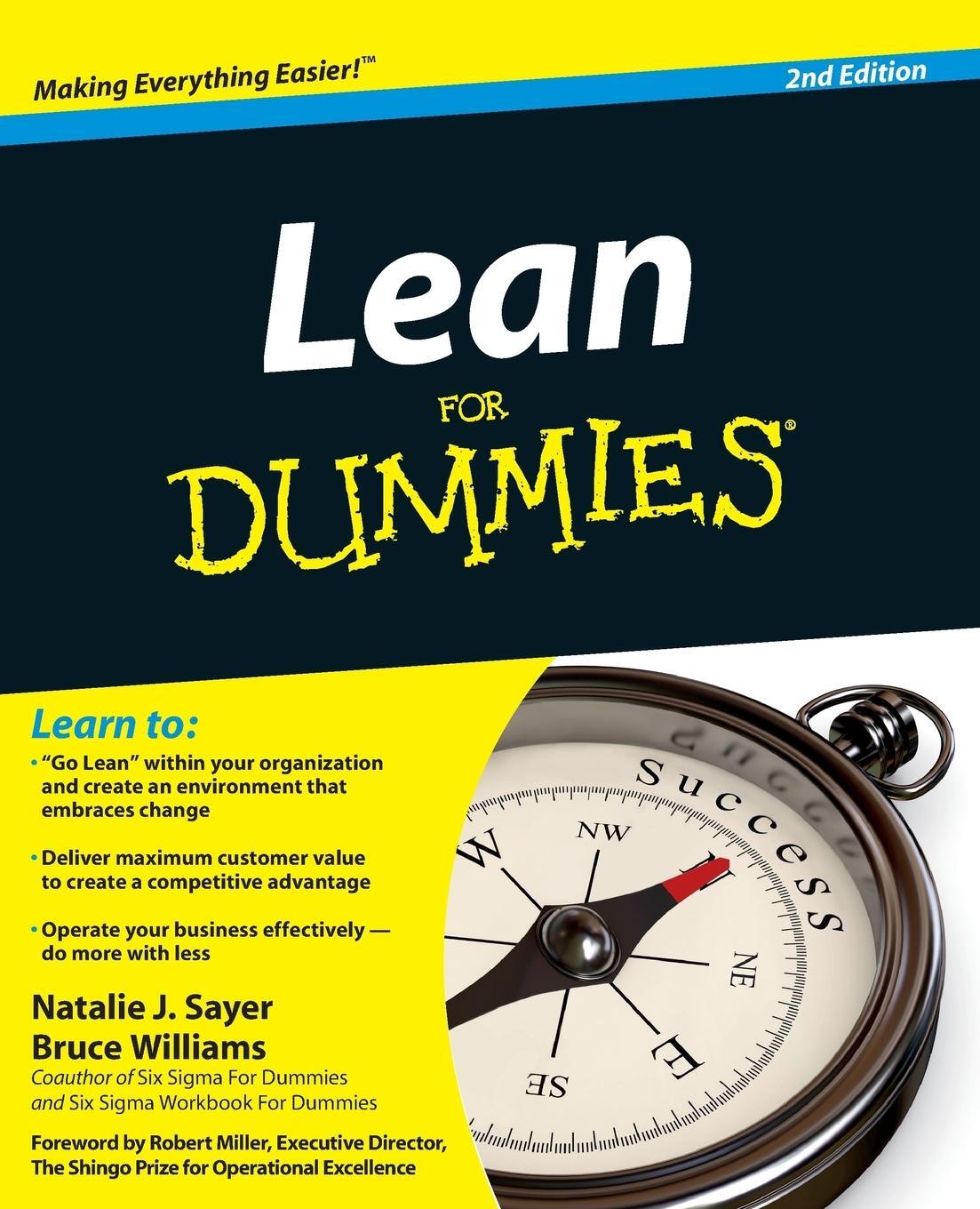 Cover: 9781118117569 | Lean For Dummies | Natalie J. Sayer (u. a.) | Taschenbuch | 416 S.