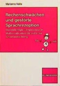 Cover: 9783781510869 | Rechenschwächen und gestörte Sprachrezeption | Marianne Nolte | Buch