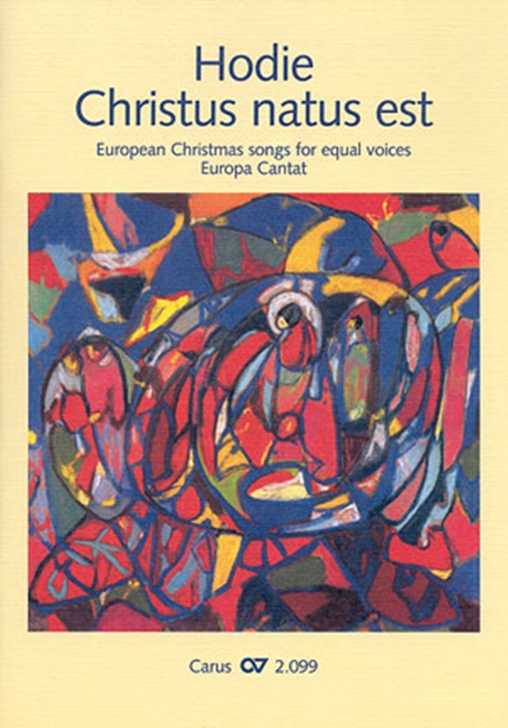 Cover: 9790007089788 | Hodie Christus natus est I | European carols for equal voices | Buch