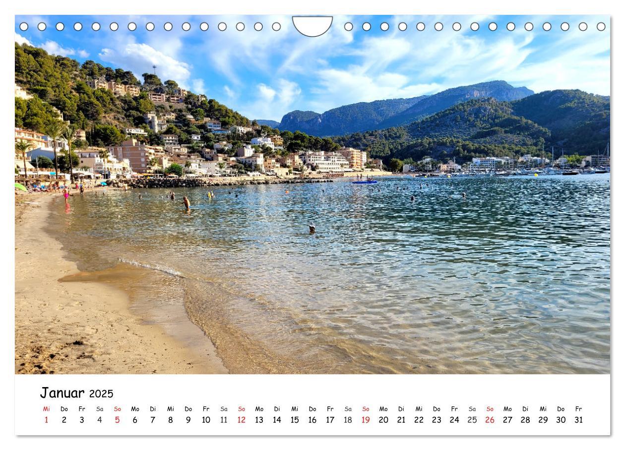 Bild: 9783383868467 | Port de Sóller - Mallorca (Wandkalender 2025 DIN A4 quer), CALVENDO...