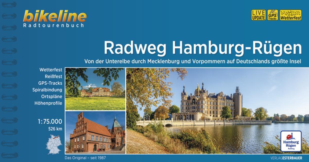 Cover: 9783850009065 | Radfernweg Hamburg-Rügen | Esterbauer Verlag | Taschenbuch | Deutsch