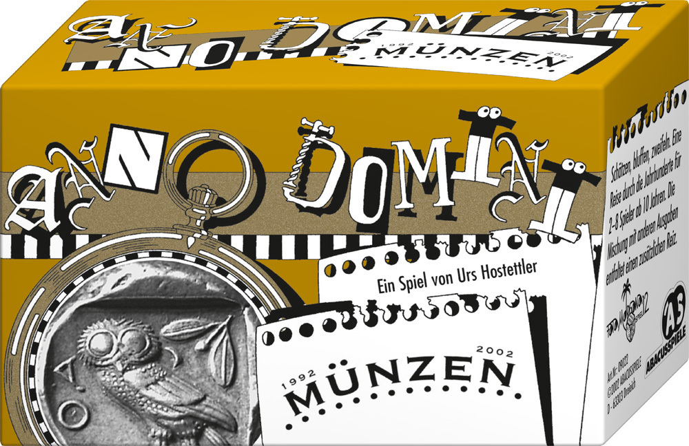 Cover: 4011898090222 | Anno Domini - Münzen | Urs Hostettler | Spiel | 2022 | ABACUS