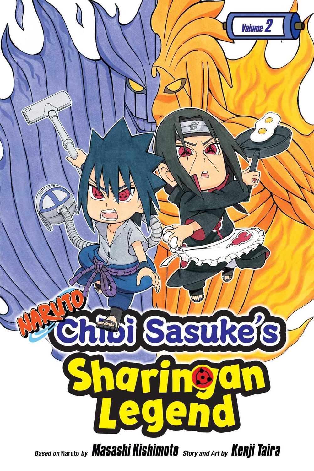 Cover: 9781421597119 | Naruto: Chibi Sasuke's Sharingan Legend, Vol. 2 | Two-Man Cell!!