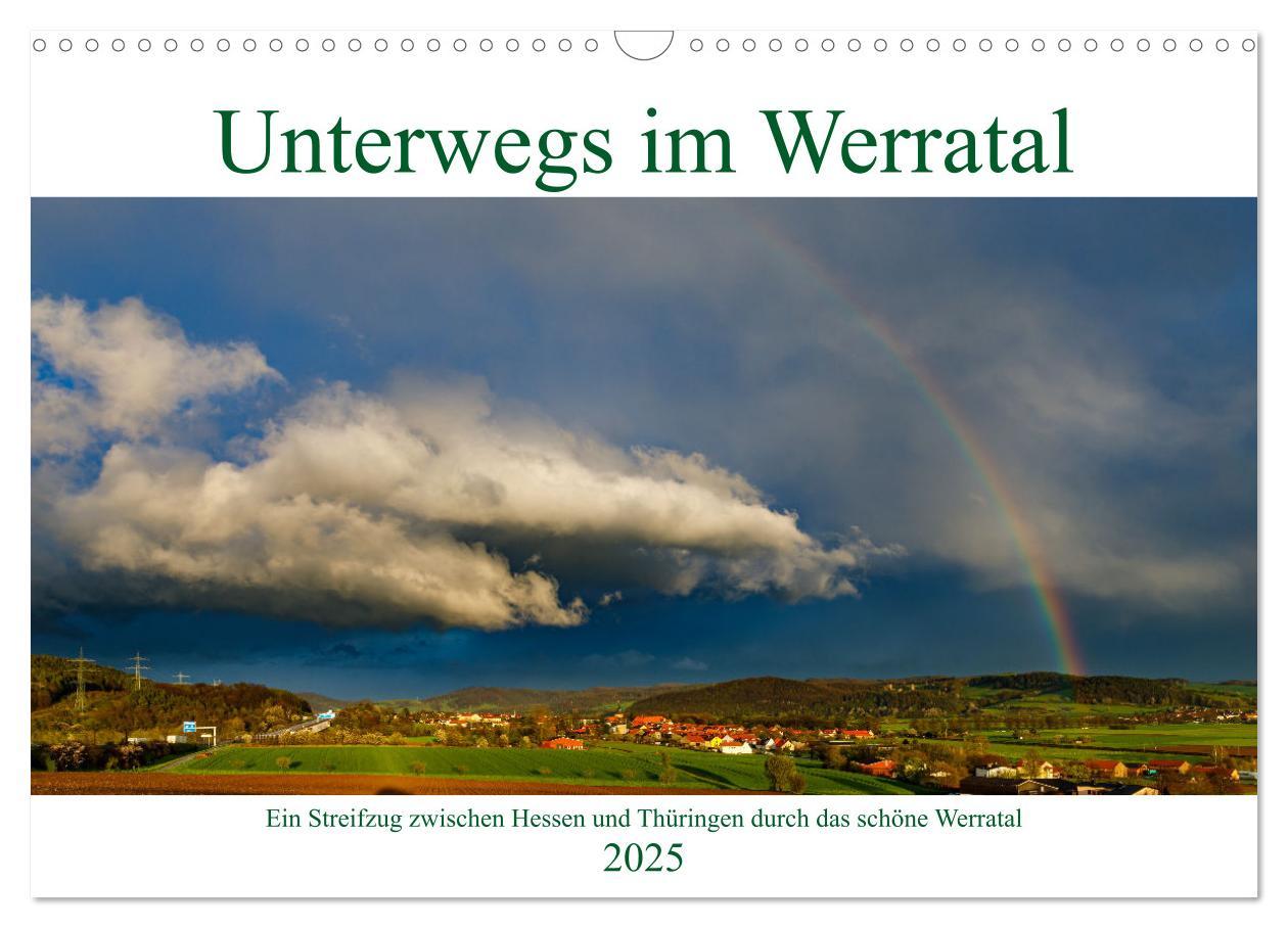 Cover: 9783435050826 | Unterwegs im Werratal (Wandkalender 2025 DIN A3 quer), CALVENDO...