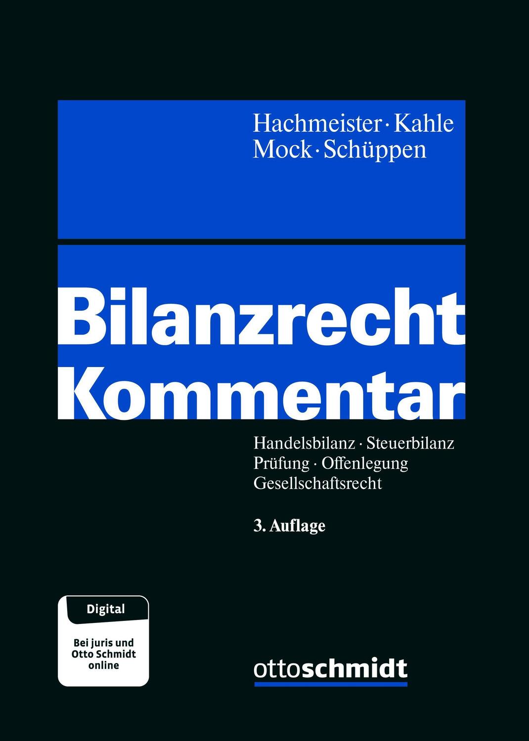 Cover: 9783504253820 | Bilanzrecht Kommentar | Hachmeister/Kahle/Mock/Schüppen | Buch | 2022