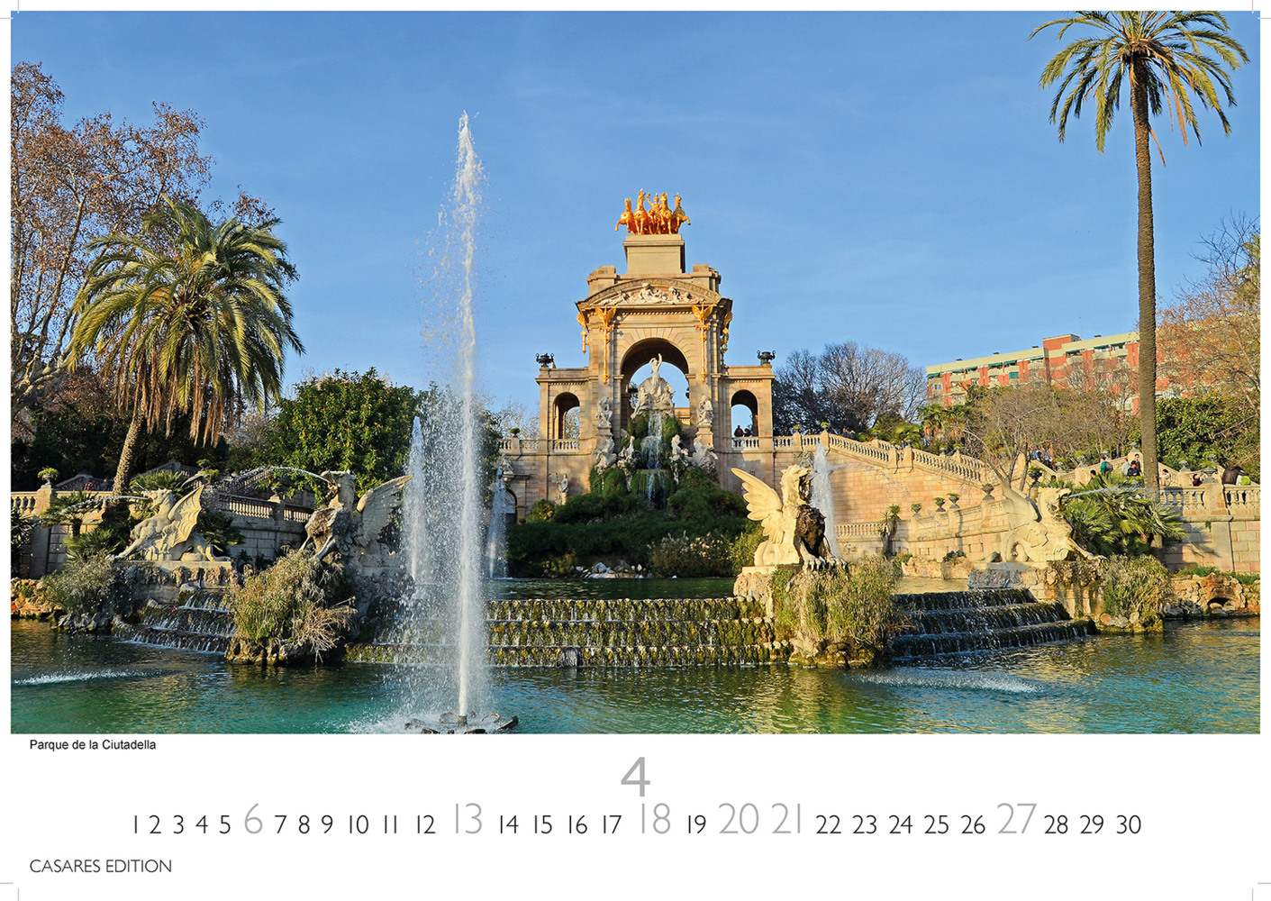 Bild: 9781835240281 | Barcelona 2025 L 35x50cm | Kalender | 14 S. | Deutsch | 2025