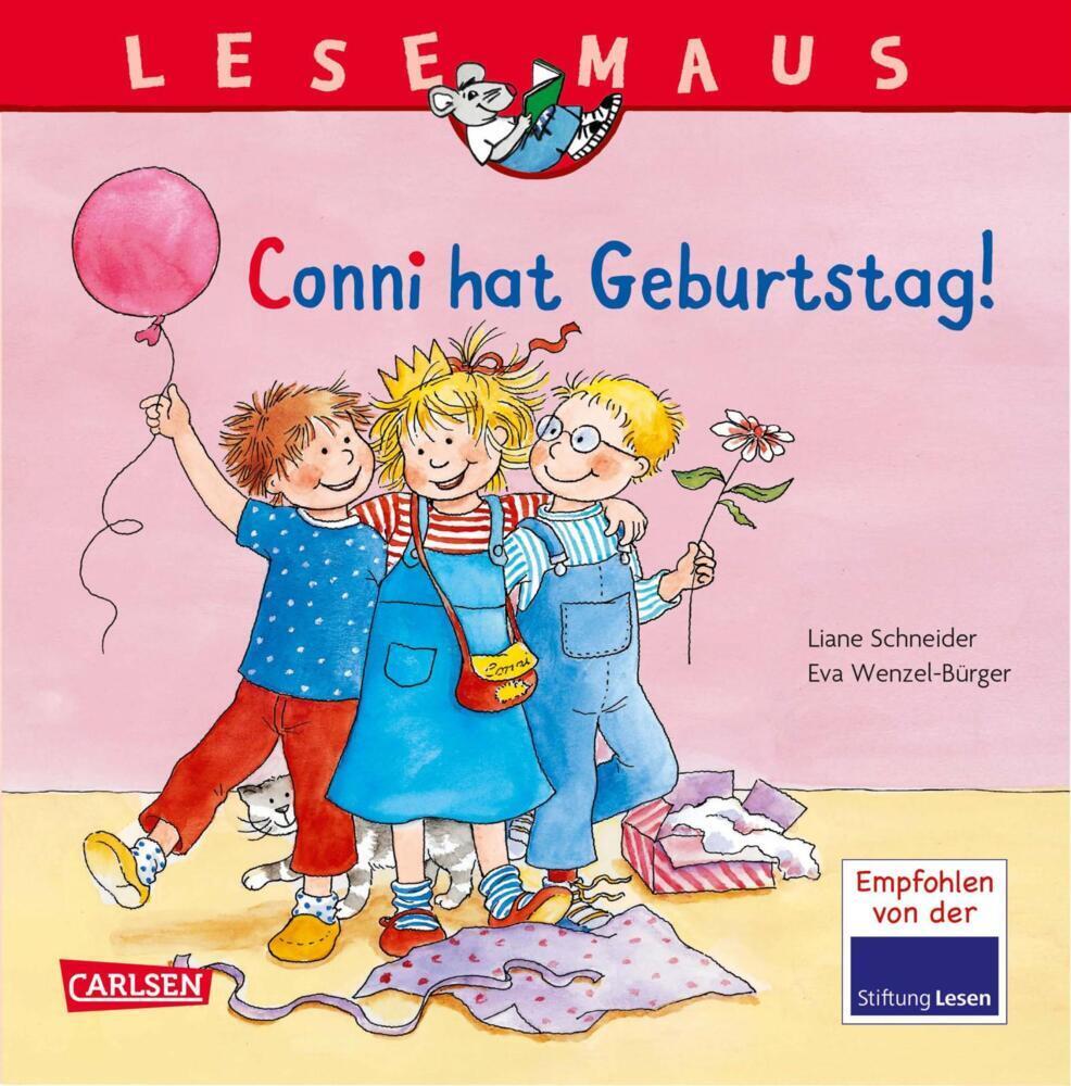 Cover: 9783551088925 | LESEMAUS 92: Conni hat Geburtstag! | Liane Schneider (u. a.) | 24 S.