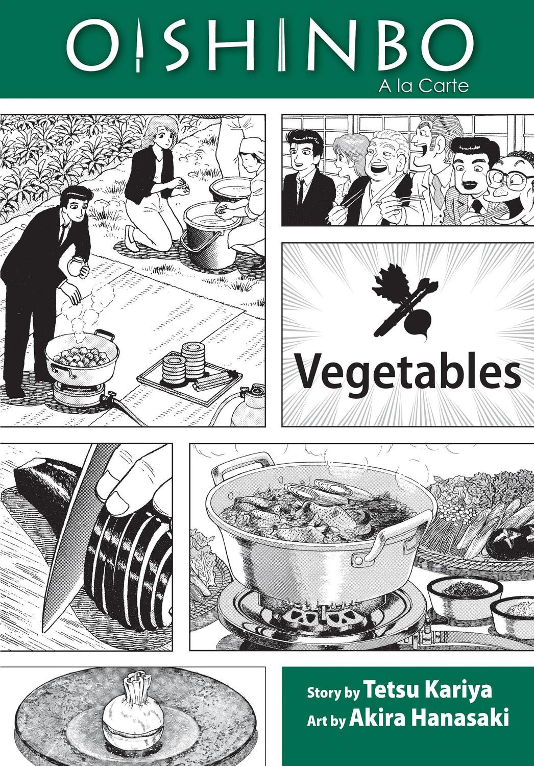 Cover: 9781421521435 | Oishinbo: Vegetables, Vol. 5 | a la Carte | Tetsu Kariya | Taschenbuch