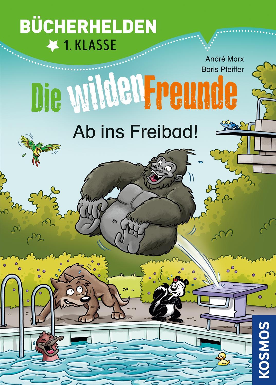 Cover: 9783440165904 | Die wilden Freunde, Bücherhelden 1. Klasse, Ab ins Freibad! | Buch