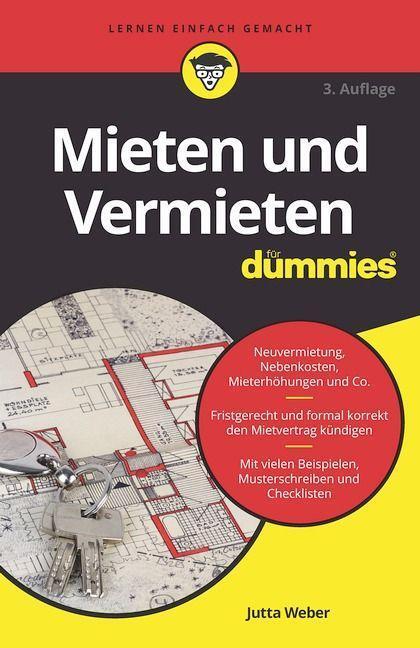 Cover: 9783527719969 | Mieten und Vermieten für Dummies | Jutta Weber | Taschenbuch | 368 S.