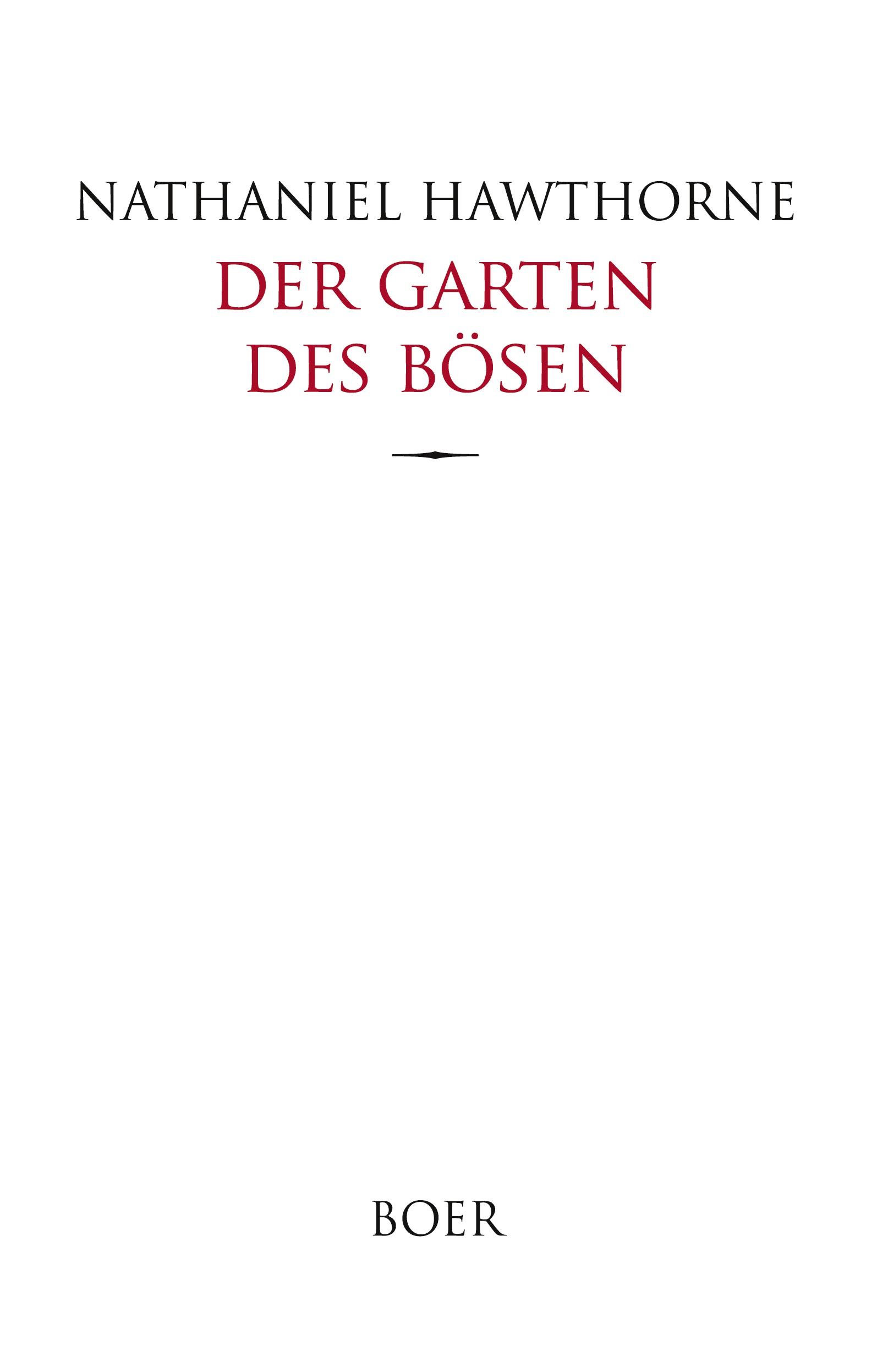 Cover: 9783966622851 | Der Garten des Bösen | Übertragen und herausgegeben von Franz Blei