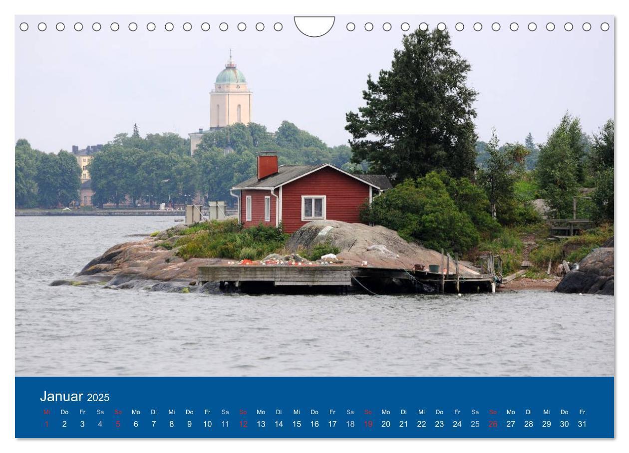 Bild: 9783435614653 | Helsinki im Auge des Fotografen (Wandkalender 2025 DIN A4 quer),...