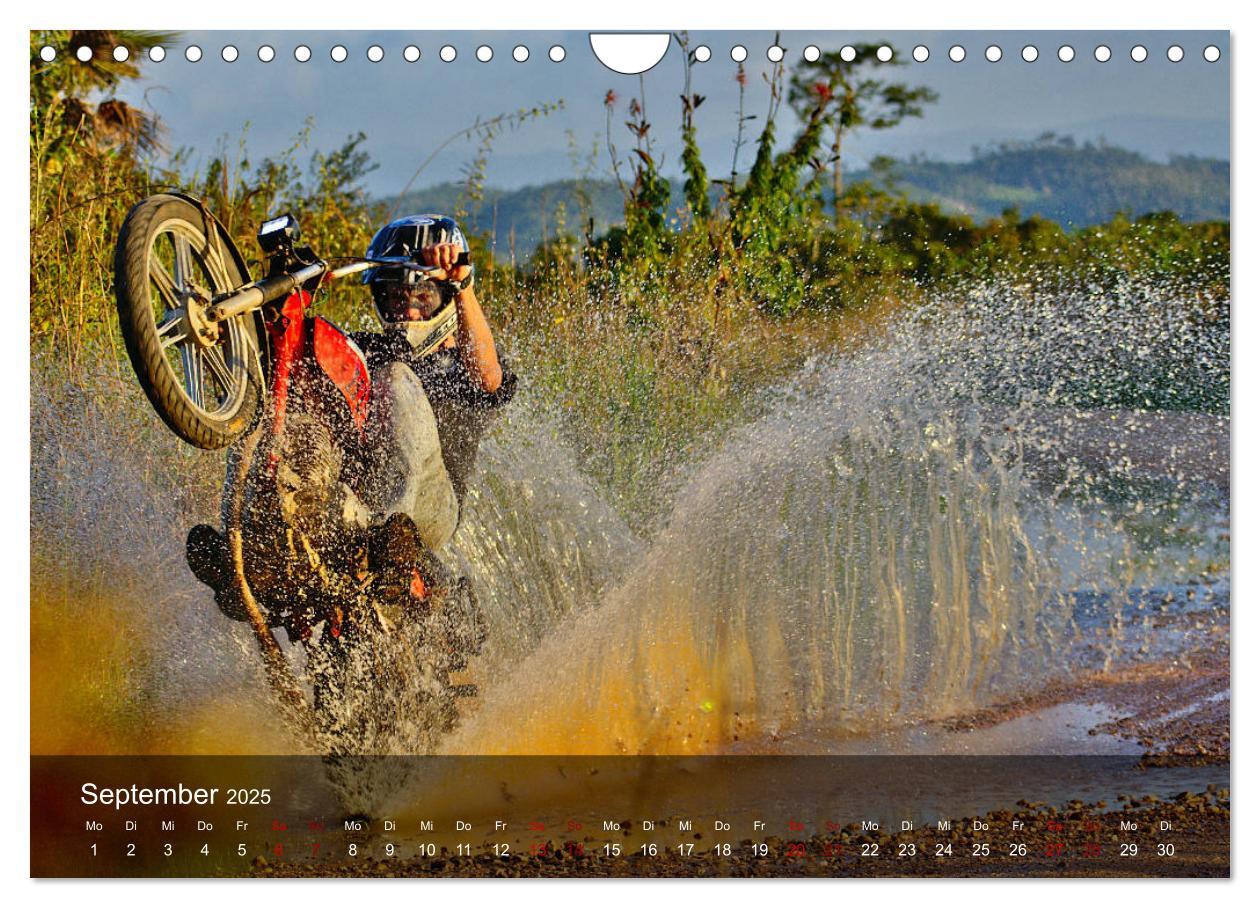 Bild: 9783435328772 | Motocross - Adrenalin pur (Wandkalender 2025 DIN A4 quer), CALVENDO...