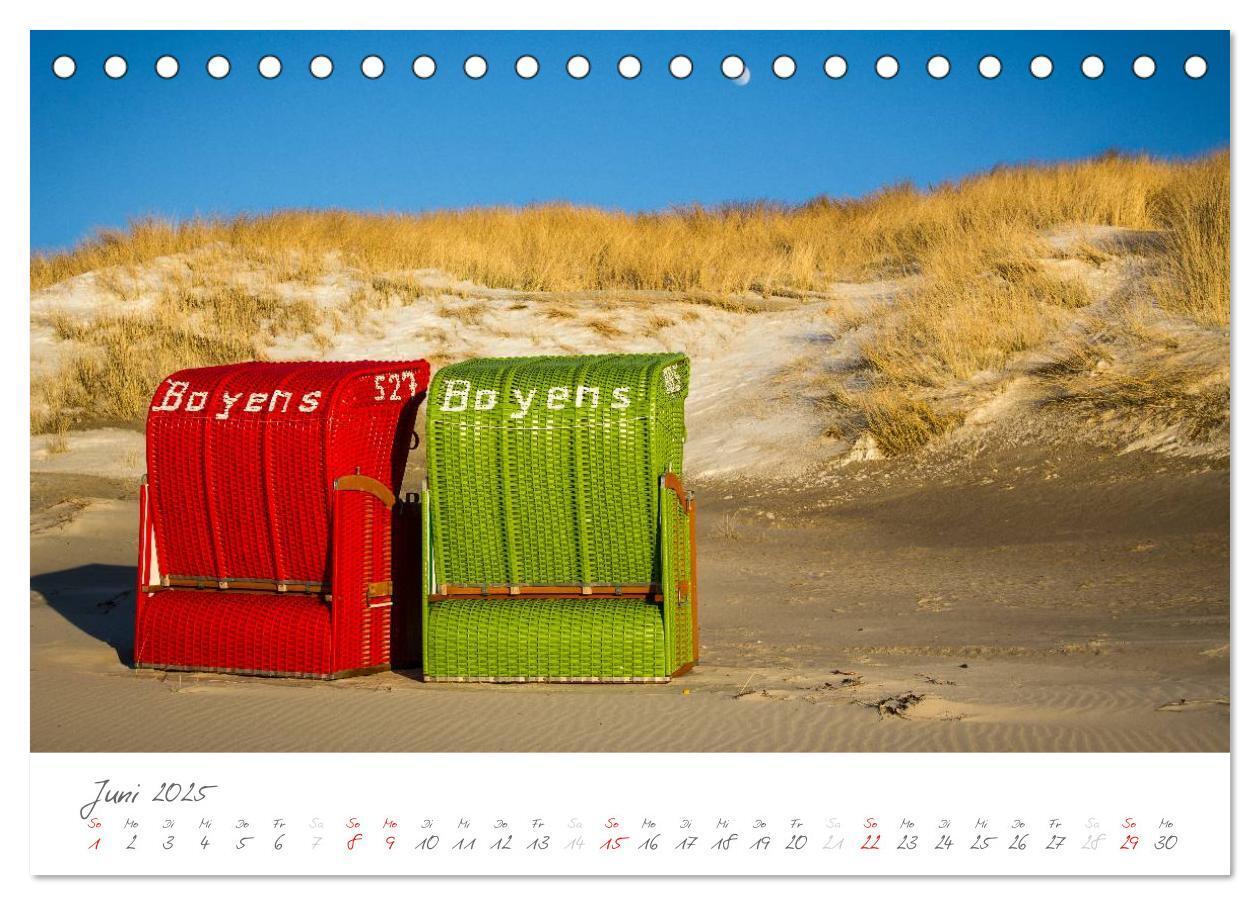 Bild: 9783435600427 | Amrum - Eine farbenfrohe Insellandschaft (Tischkalender 2025 DIN A5...