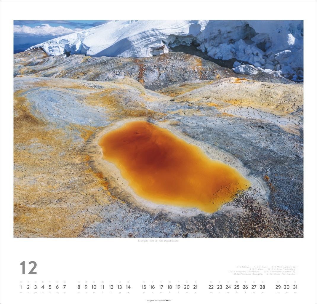 Bild: 9783839900994 | Island Kalender 2025 - Insel aus Feuer und Eis | Kalender | 14 S.