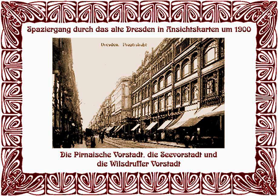 Cover: 9783980463720 | Spaziergang durch das alte Dresden in Ansichtskarten um 1900 | Schmidt