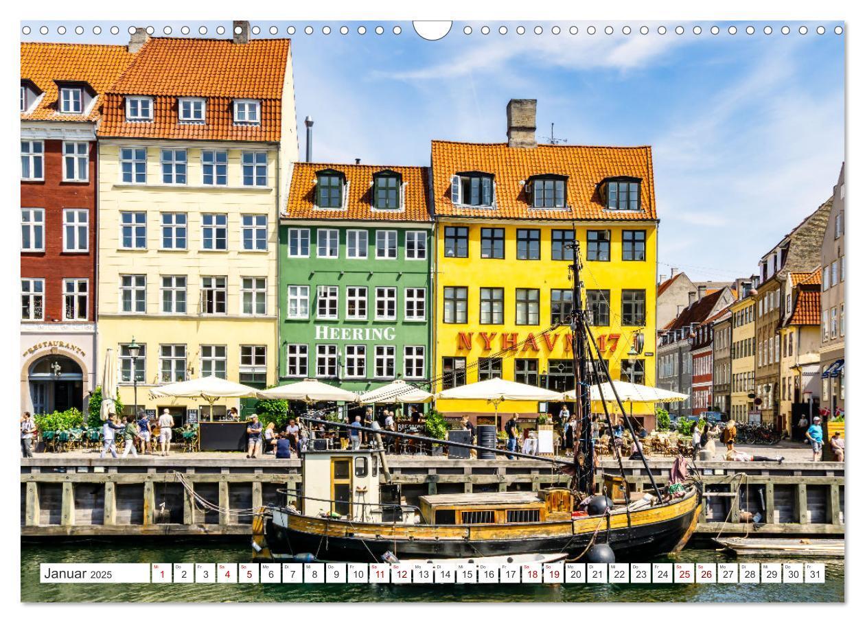 Bild: 9783435049837 | Kopenhagen - Die wundervolle Hafenstadt (Wandkalender 2025 DIN A3...