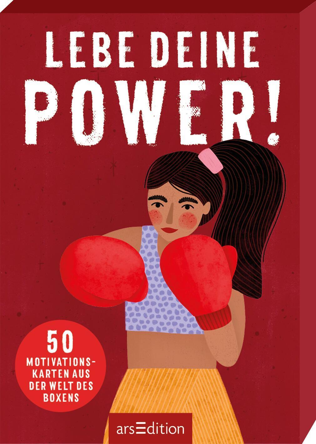 Cover: 9783845853086 | Lebe deine Power! | 50 Motivationskarten aus der Welt des Boxens