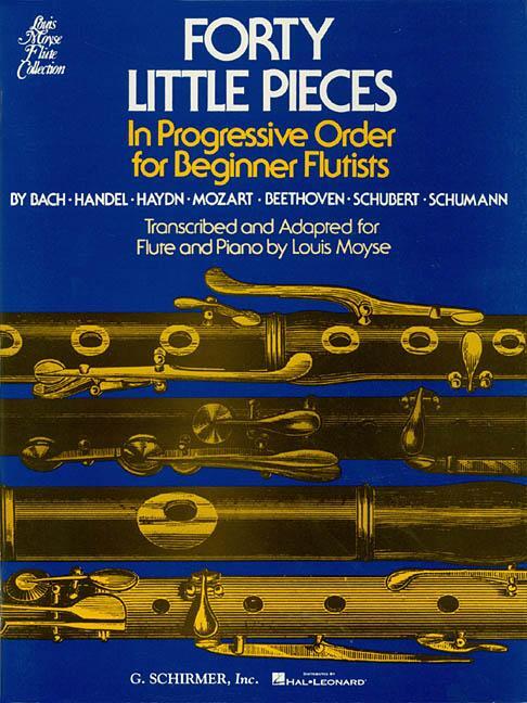 Cover: 9780793525522 | Forty Little Pieces in Progressive Order for Beginner Flutists | Moyse