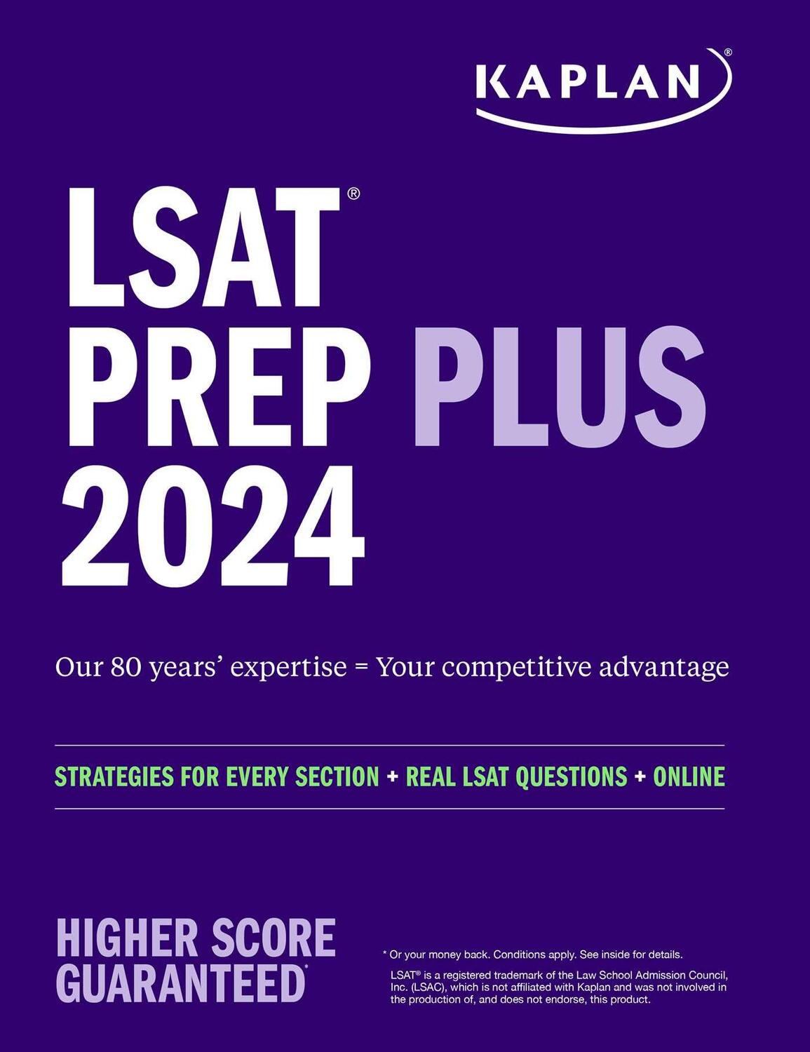 Cover: 9781506290973 | LSAT Prep Plus 2024: Strategies for Every Section + Real LSAT...