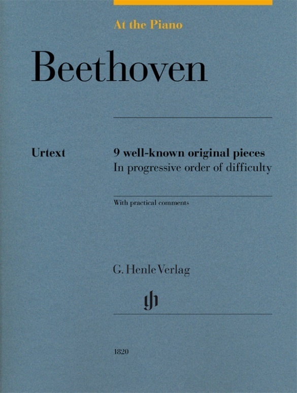 Cover: 9790201818207 | Ludwig van Beethoven - At the Piano - 9 well-known original pieces