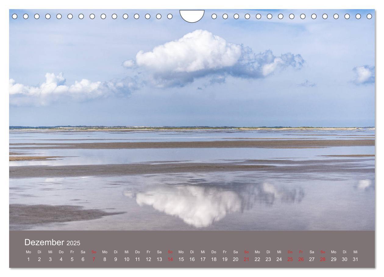 Bild: 9783435225736 | Römö - Wasser, Wind und endloser Strand (Wandkalender 2025 DIN A4...