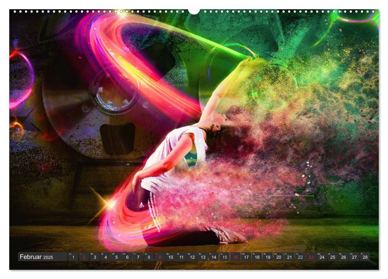 Bild: 9783435597901 | Break Dance (hochwertiger Premium Wandkalender 2025 DIN A2 quer),...