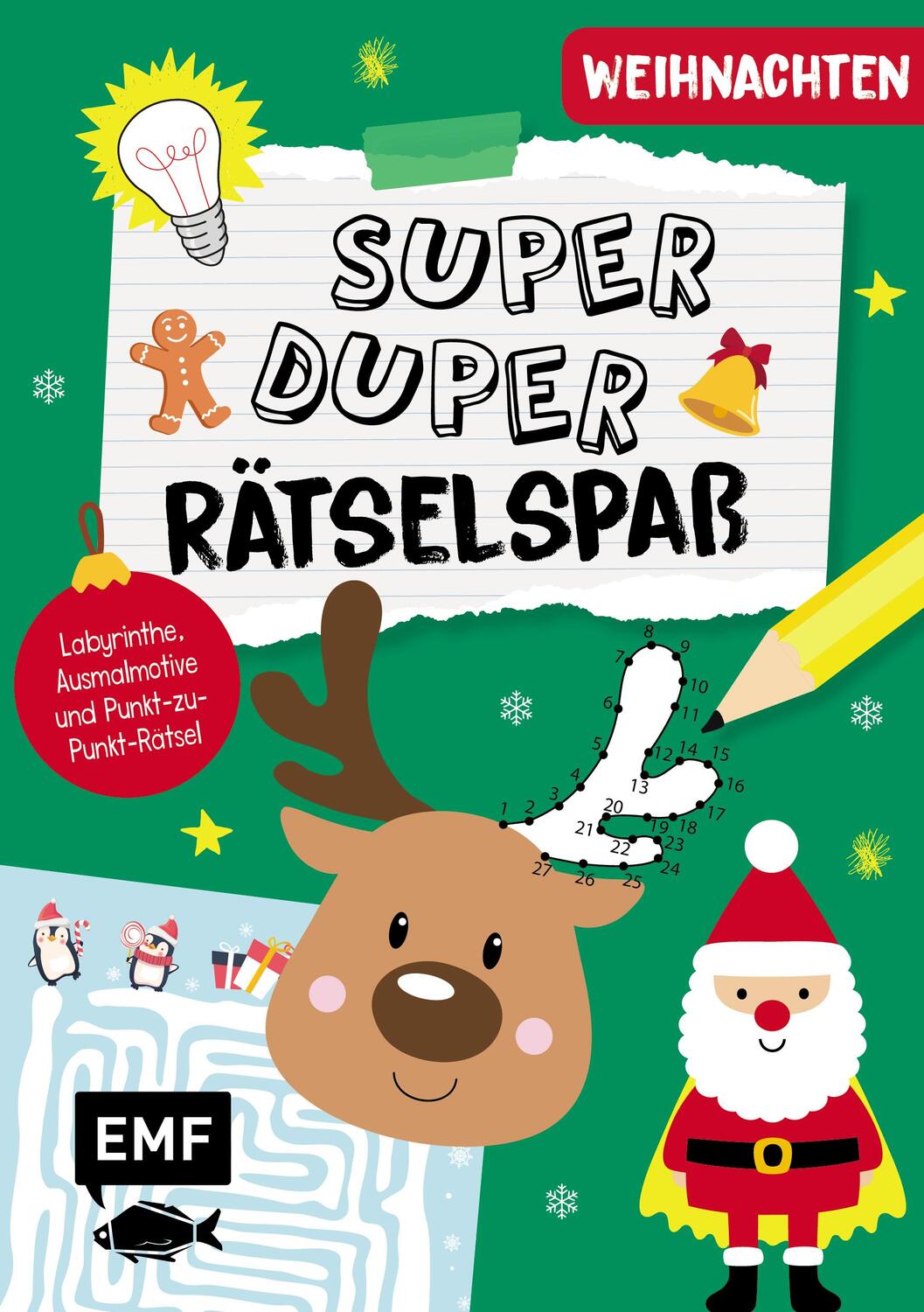 Cover: 9783960934752 | Super-duper-Rätselspaß - Weihnachten | Taschenbuch | Deutsch | 2019