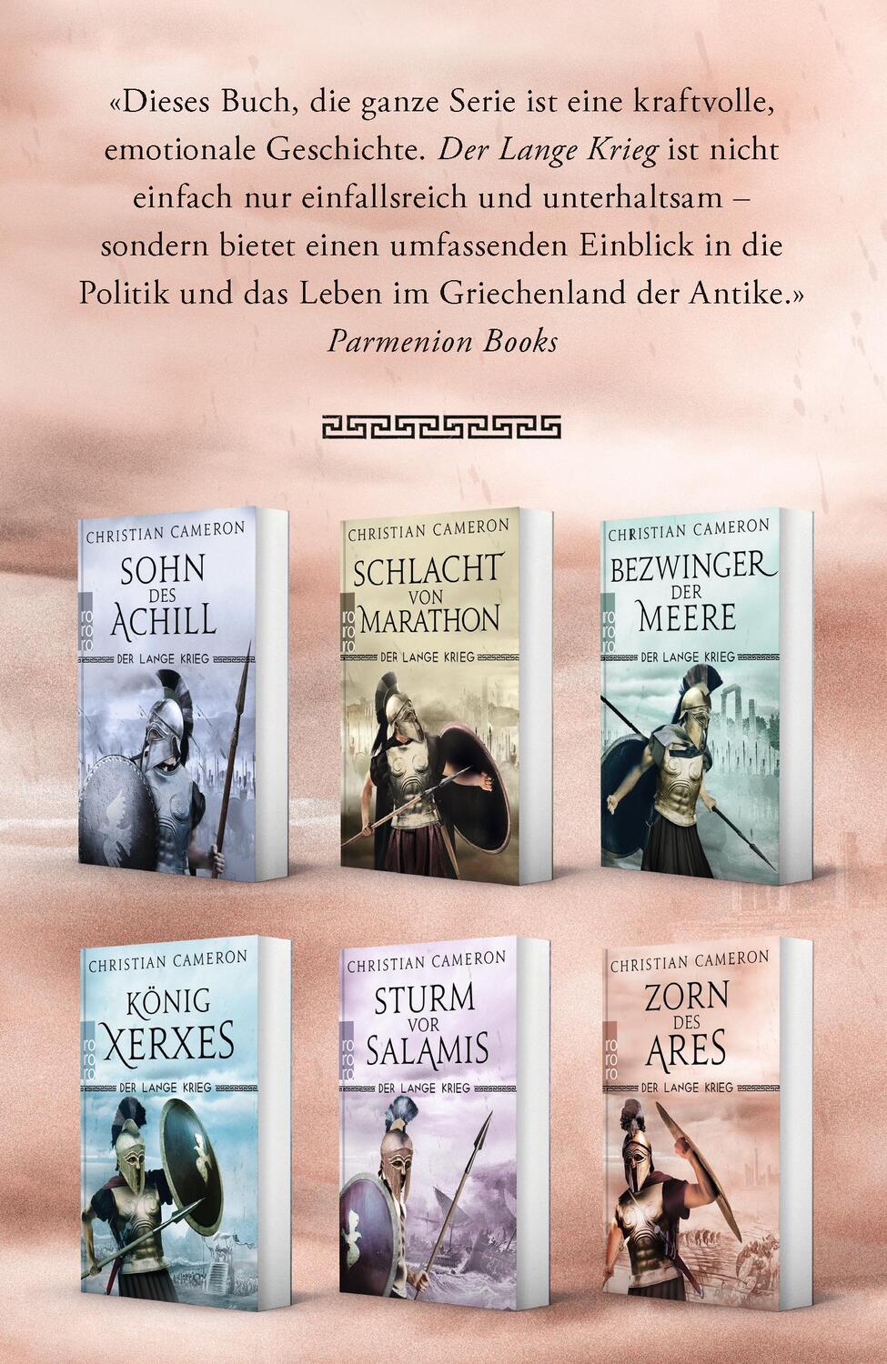 Bild: 9783499004223 | Der Lange Krieg: Zorn des Ares | Historischer Roman | Cameron | Buch