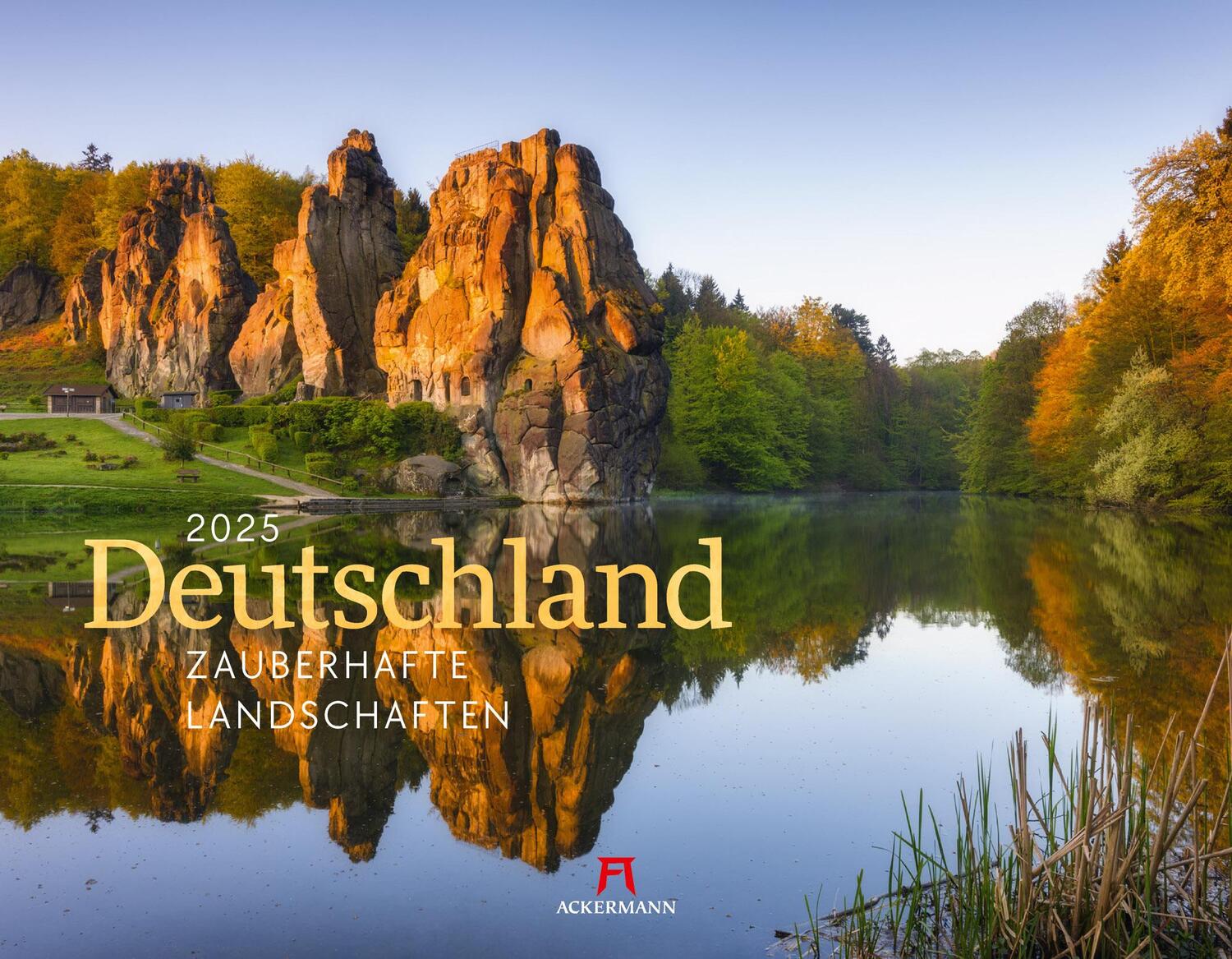 Cover: 9783838425504 | Deutschland - Zauberhafte Landschaften Kalender 2025 | Kunstverlag