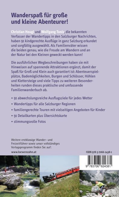 Bild: 9783710767203 | Die schönsten Familienwanderungen in Salzburg | Heugl (u. a.) | Buch